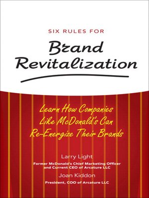 cover image of Six Rules for Brand Revitalization